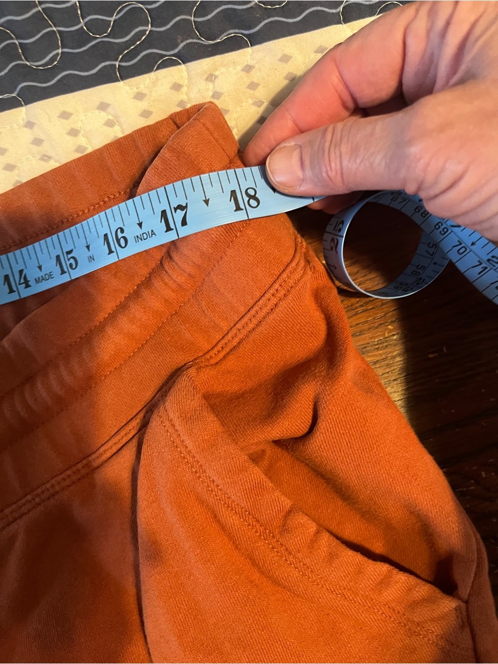 Universal Thread Women's Rust-Red Drawstring Joggers - Picture 4 of 4